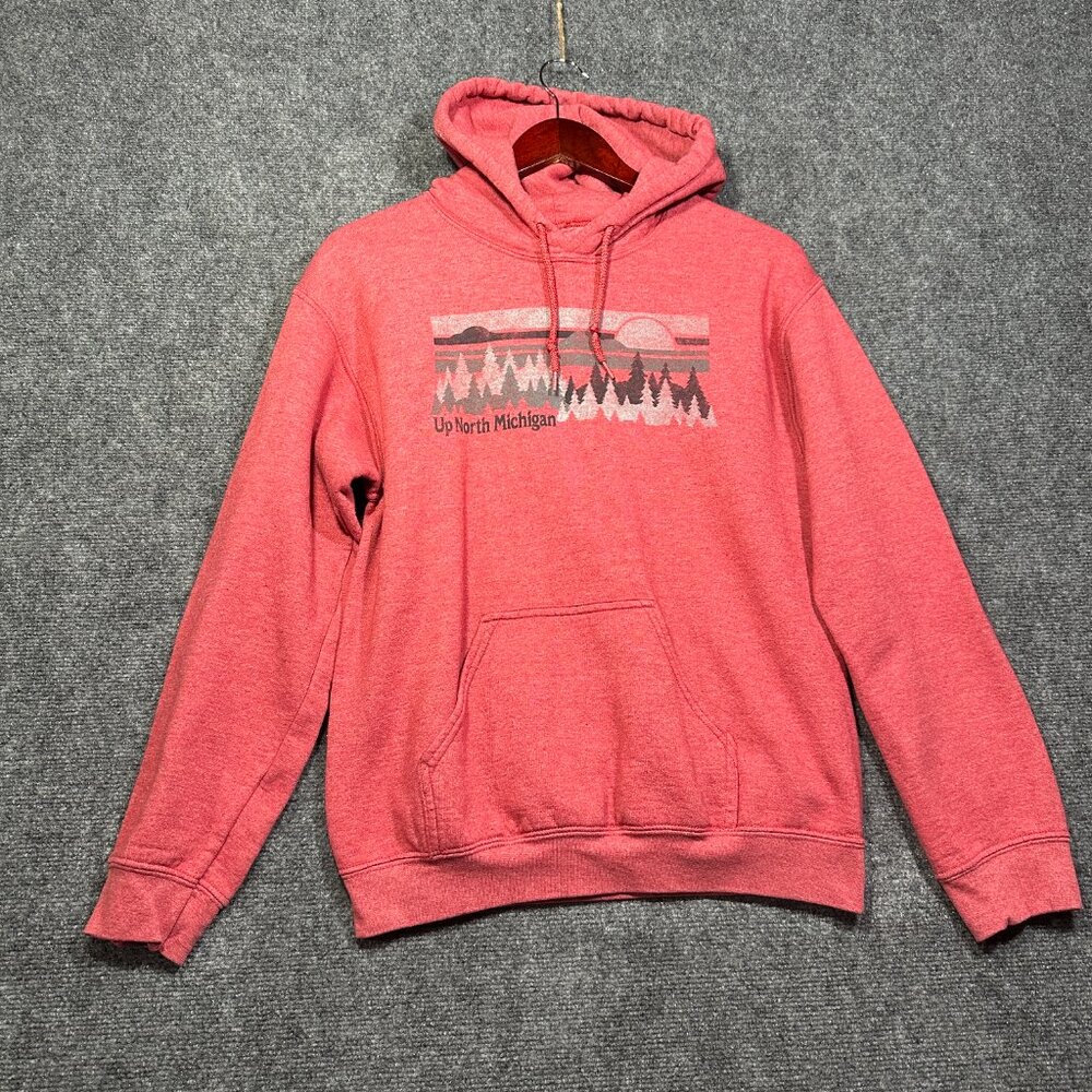 Up North Michigan hoodie - no brand or size tag see measurements for sizing